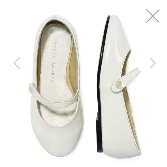 BNIB Polo Ralph Lauren Alyssa Toddler Mary Janes - Picture 2 of 5